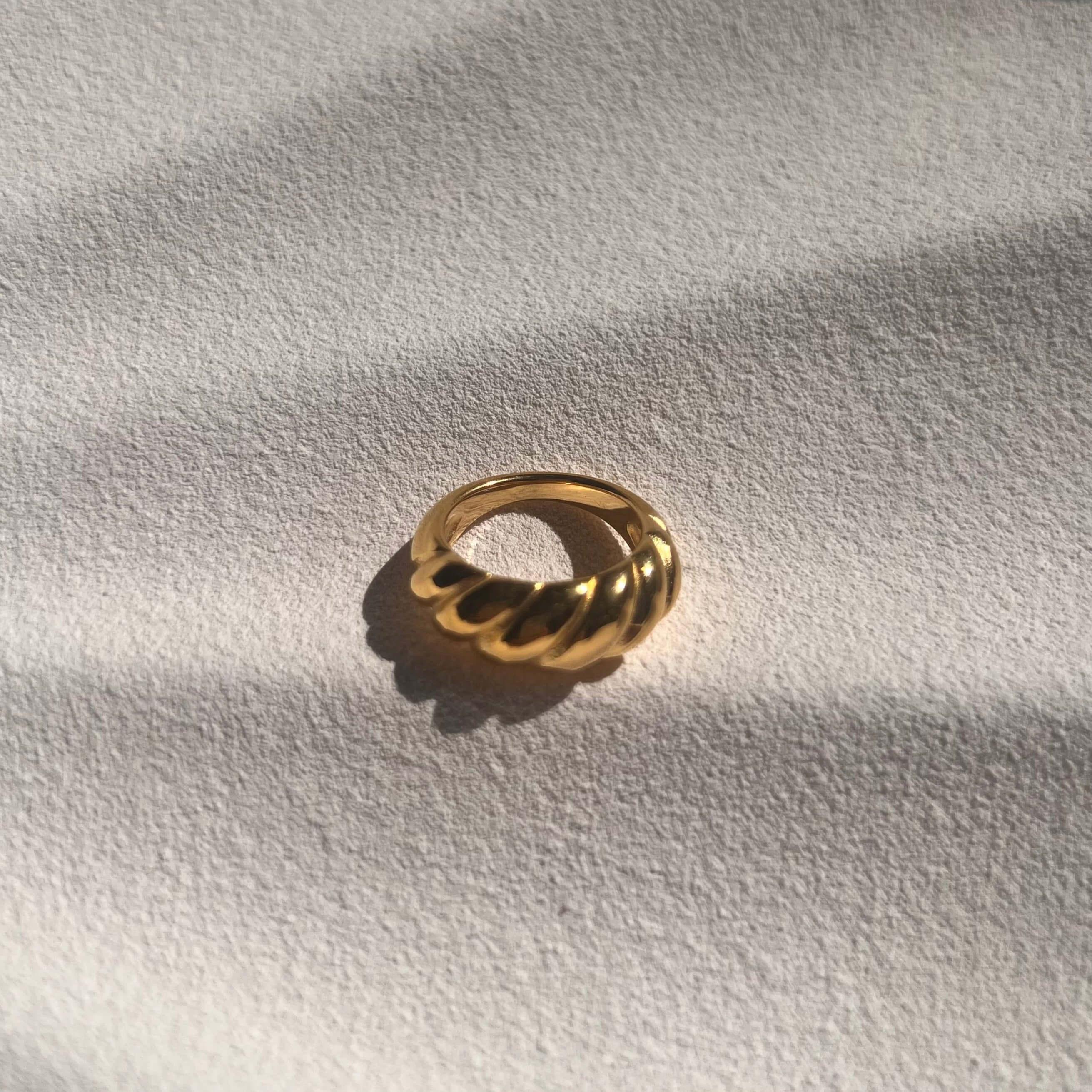 18K Gold Plated Ring