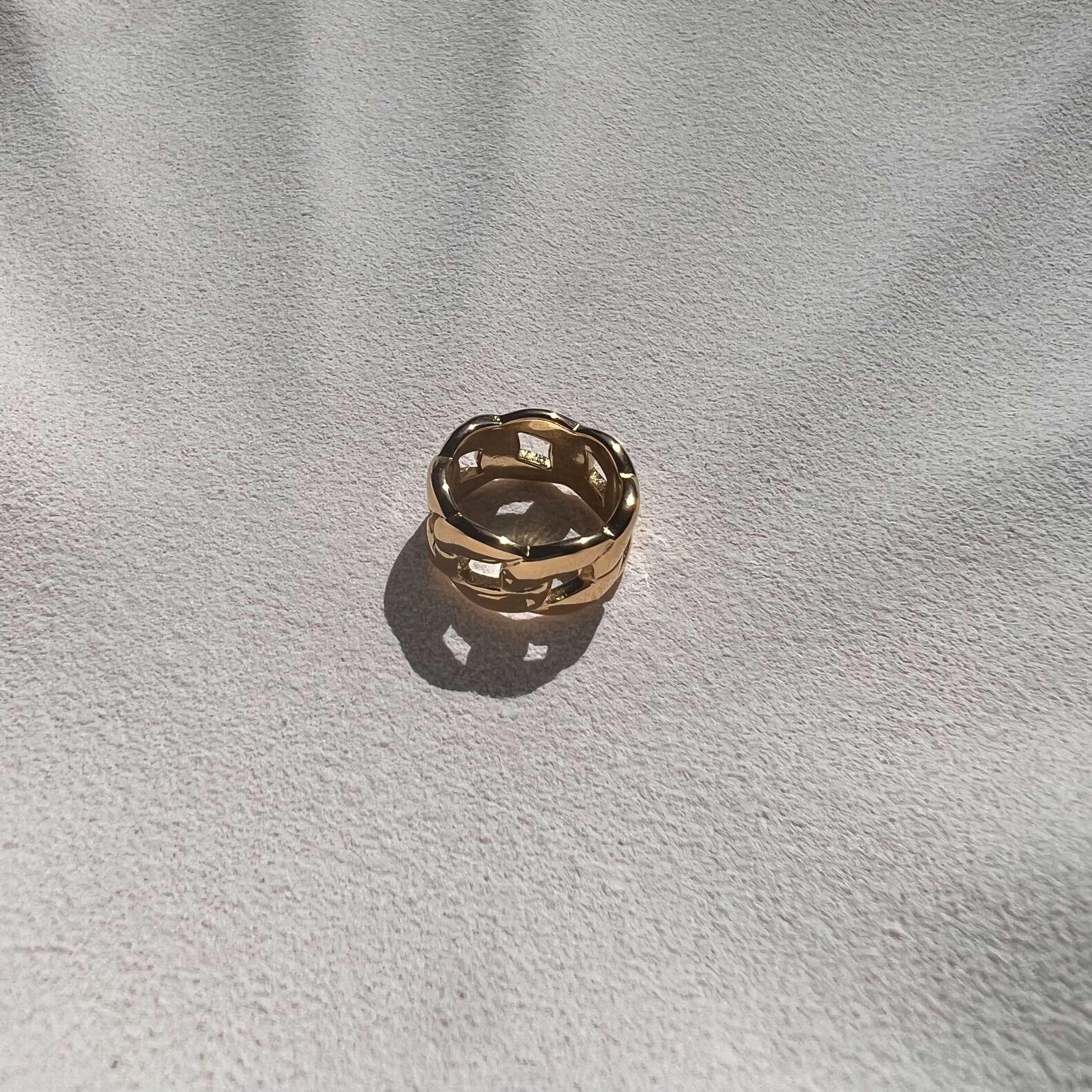 Waterproof Gold Ring