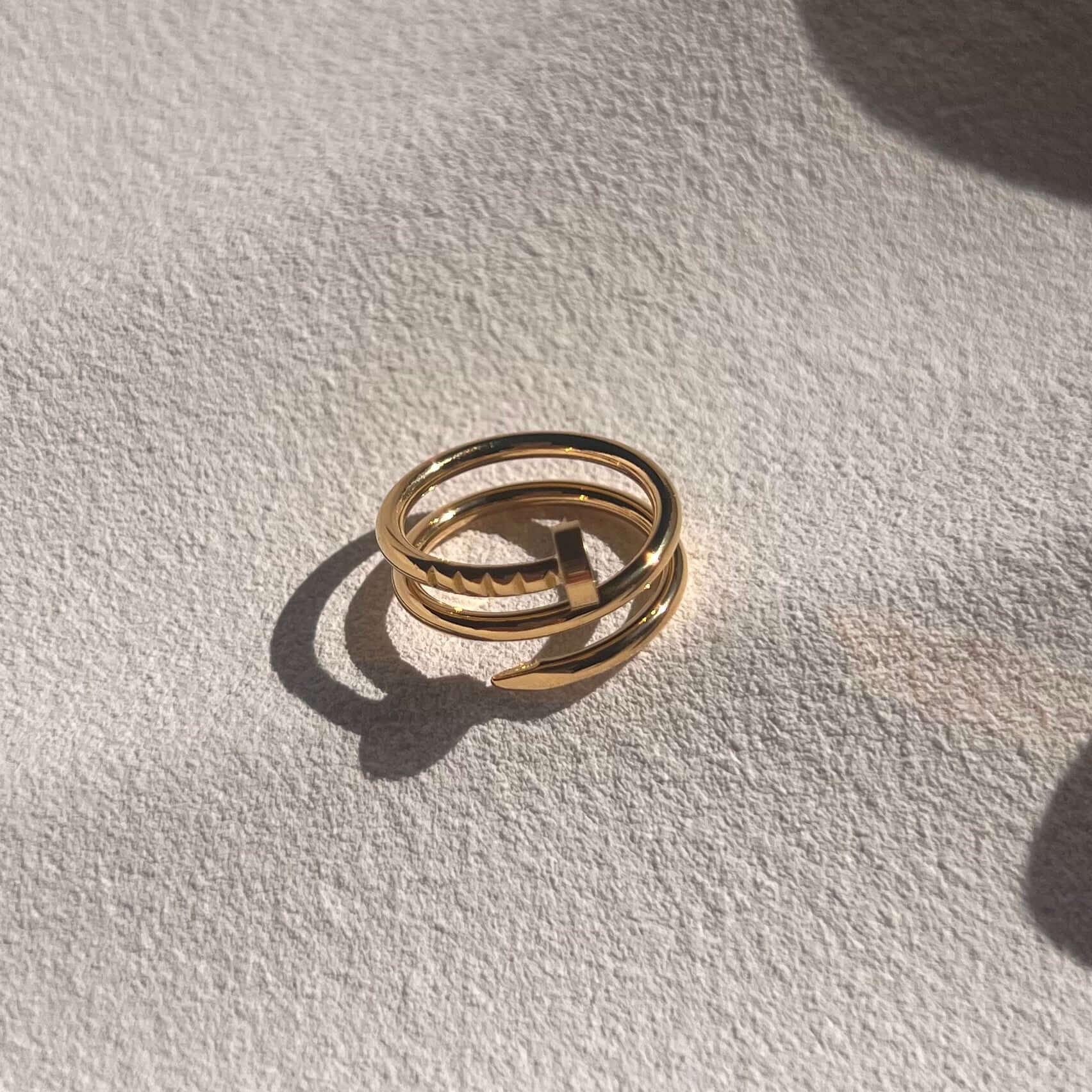 Chunky Gold Ring