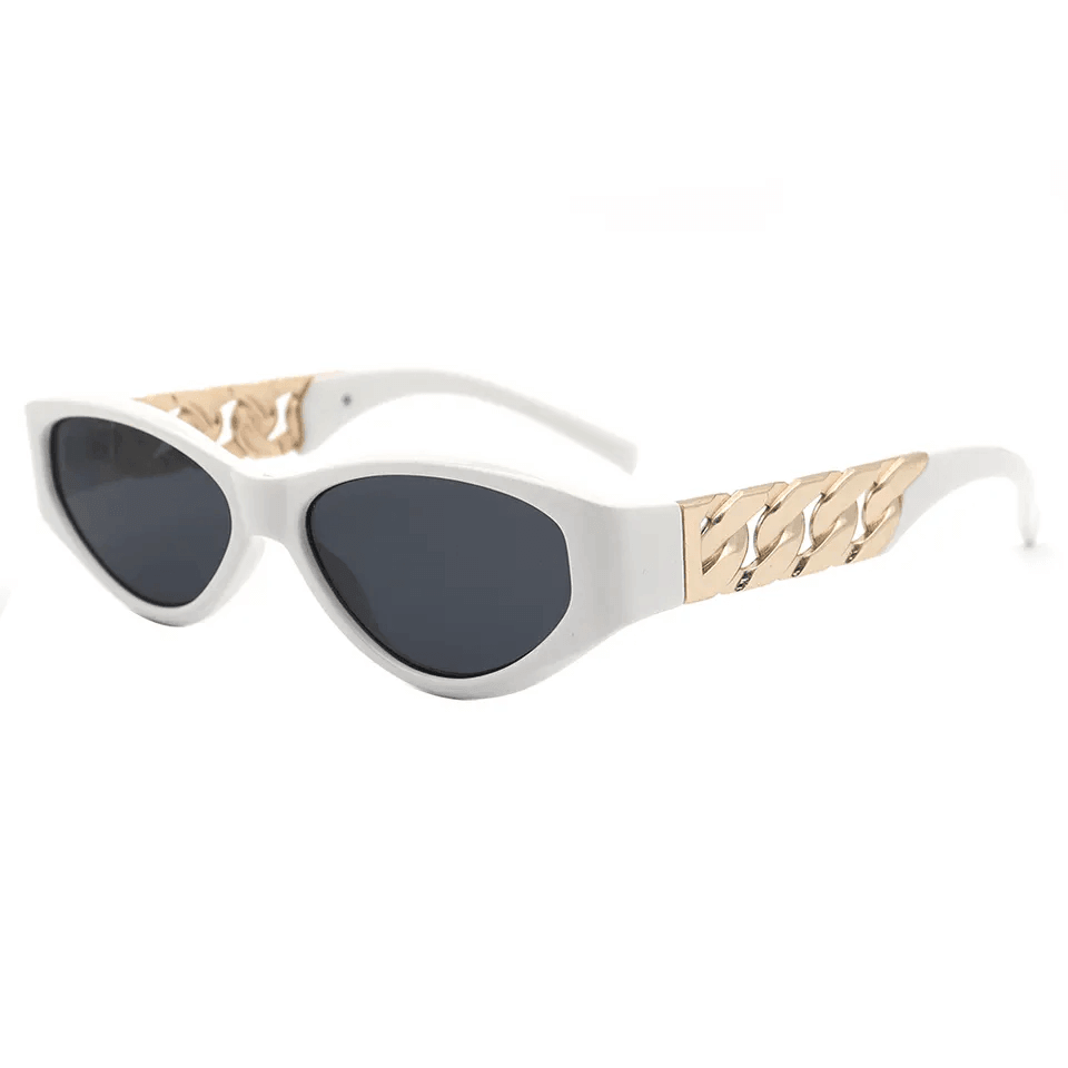 Vogue Shades: Ultimate Baddie Beach Eyewear Shop Vogue Shades for superior protection & style. Gold-enhanced frames perfect for beach & driving. Available in black & white. UV400 protection.